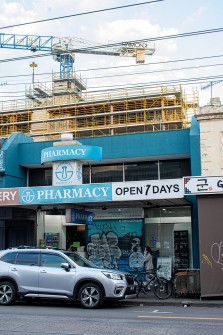 all-those-shapes_-_disgruntled-snowman_-_chemist-closed-and-13-story-gentrification-going-up_-_fitzroy
