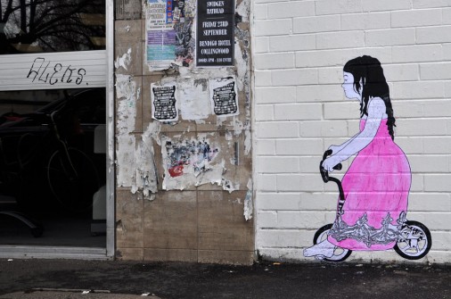 all-those-shapes_-_be-free_-_pink-scootin_-_north-fitzroy