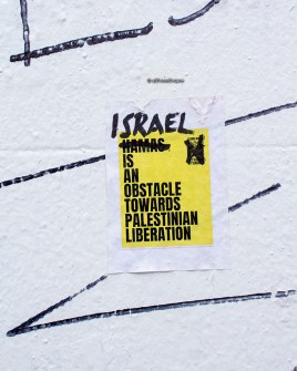 all-those-shapes_-_sticker-art_messages_-_israel-is-an-obstacle-towards-palestinian-liberation_-_fitzroy
